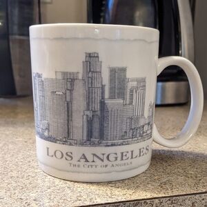 STARBUCKS Los Angeles Architecture Series 2007 Coffee Mug Cup 18 oz
